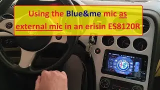 Blue&me roof mic, into an erisin ES8120R HU