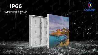 CANBEST Outdoor Front Service Aluminum LED Display Ideal for 3D Advertising Billboard - FO5 FO10