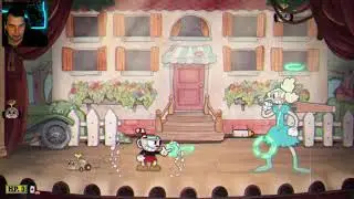 Cuphead - Путь к платине - Королева Медобрюшко S - Капитан Дорогобород S - Салли Примадонна A