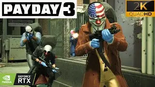Payday 3 - Maximum Settings PC Gameplay | Insane Graphics | Nvidia RTX 3060 ti