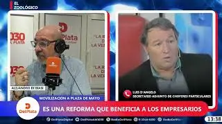 Luis D´Angelo en “El Zoológico” con Alejandro Di Biasi por Radio Del Plata 18/12/25