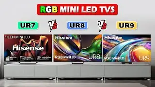 Hisense UR7 vs UR8 vs UR9: Which 2026 RGB Mini-LED TV Should You Buy?