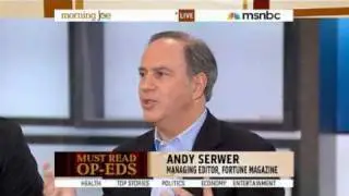 Fortune Magazine's Andy Serwer : Health Care reform affects Small Business
