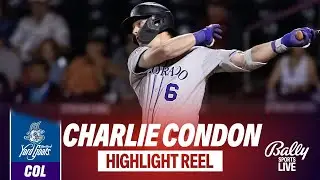 Rockies OF Charlie Condon 2025 Minor League Baseball Highlights | Bally Sports Live