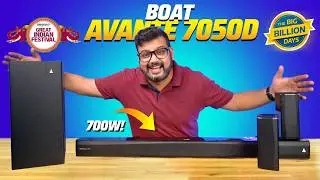 boAt Aavante Prime 5.1 7050D Review 🔥 700W Dolby Audio 5.1 Soundbar Under ₹20K!