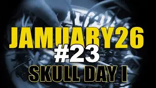 JAMUARY26#23 SKULL DAY I