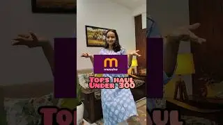 meesho tops haul under 400 #youtubeshorts #trending #meeshohaul #meeshotopaunder300 #topshaul