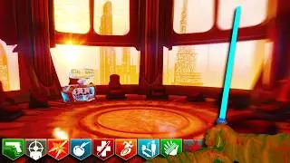 Zombies on Coruscant from Star Wars... With a double lightsaber 😍 | Custom Zombie #846
