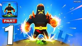 EVO: Crazy Beasts 3D - Gameplay Walkthrough Part 1 - Grow Beast Stronger Evolution (Android, iOS)