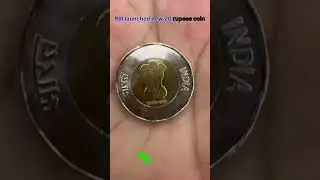 Rbi published new 20 rupee coin #meezanvlo #rbi #money #create new wealth #coin