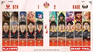 [VOD] Bigetron by Vitality vs Kagendra | Game 4 | IKL Fall 2025 | Grand Finals