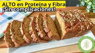 100% Healthy Homemade Bread, High in Protein and Fiber - Gluten Free 🍞💯