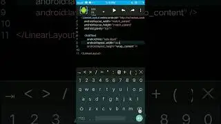 Create Edit Text in AIDE #coding #androidapp #app #aideapp #programming #development #developer #apk