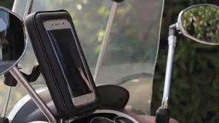 Lampa 91571 Smart Scooter Case, porta telefono universale per scooter