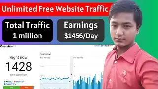 How to Get Unlimited Free Traffic 2023 | Free Website Traffic Generator