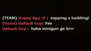 haha minigun go brrr