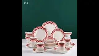 Ceramic covered cookware red ceramic bakeware red tea set