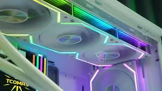 ICOLER JM-V2 case pc fans Installation Tutorial#case #pcbuild #pcgames