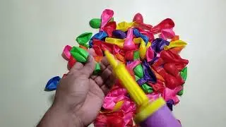 Unboxing Small and Large Balloons  #balloonpopping #balloon #satisfyingasmr #usa