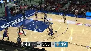 JJ Moore Tallies Career-High 27 Points in Knicks Victory