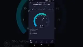 Stormfiber 20 MBPS fast internet