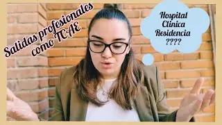 SALIDAS PROFESIONALES como TCAE // @auxiliar.en.practicas