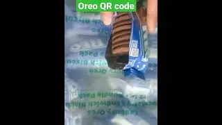Oreo QR code scanning #technology #shorts