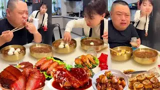 蠢老公也太貪吃了！連我一個雞蛋都偷，我直接吃光他的把他氣哭！【胖嫂美食】