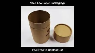 eco kraft paper tube packaging vendor