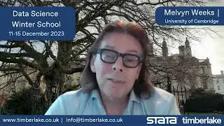 Dr Melvyn Weeks Introduces his course at the 2023 Data Science Winter School