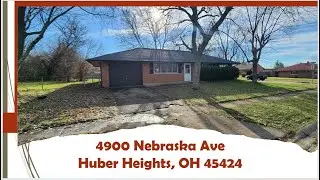 SOLD! 4900 Nebraska Ave, Huber Heights, OH 45424 ~ Beautiful 3 bed, 2 bath brick ranch w/1-Car gar!