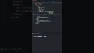 Website Card tutorial Multi gradient Color using HTML and CSS 