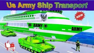 Us Army Tank Transport game._Android Car Game,#usArmygame #androidgame #cartransport