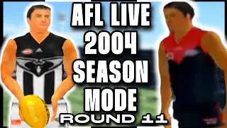 AFL LIVE 2004 SEASON MODE | ROUND 11 | COLLINGWOOD VS MELBOURNE | #AFL #AFLLIVE2004 #GWSHARPY