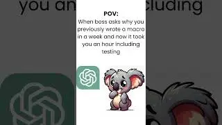 Excel work - speed up - chat GPT