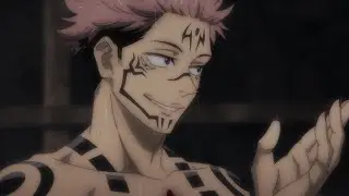 [1 HOUR LOOP] Sukuna Visualizer/Screensaver [4k AMV]