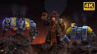Space Marines - Direct Strike Mod - Gameplay Video - 4K Quality - Warhammer 40K Dawn Of War 3