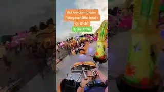 Auf welcher dieser Fahrgesch&auml;fte traust du dich? #soeckchen_tv #kirmes #funfair #Fahrgesch&auml;ft #rides