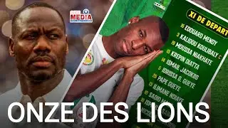 Onze officiel des Lions contre RDC: Pas de Changement 