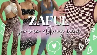 zaful summer clothing haul 2021