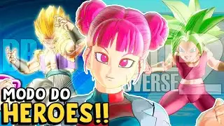 O MODO PARECIDO COM DRAGON BALL HEROES DENTRO DO XENOVERSE 2!!!