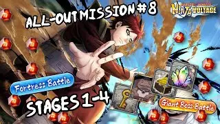 [NxB] All-Out Mission #8 Stages 1-4 First Play Through