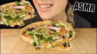 ASMR CHICKEN D&Ouml;NER KEBAB DONER SANDWICH TURKISH FOOD MUKBANG EATING SOUNDS No Talking 먹방 Kasmia ASMR