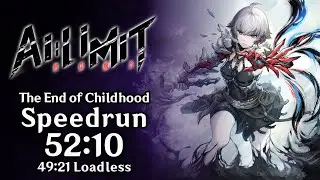 AI Limit | The End of Childhood Speedrun in 52:10 (49:21 Loadless)
