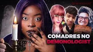 Jinkiwinkki jogando DEMONOLOGIST com Clarity Snicket, Little Shimas & Lyslysz - #1