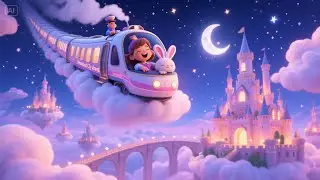 Luna and the Cloud Train-Kid's 3D Story by Meball Kid's Channels