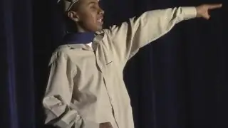 Solomon Hailemichael as Jack Sprat in Snow White Variety Show