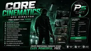 FREE Cinematic NPC Spawner Script for FiveM | Cinema Director Free Script