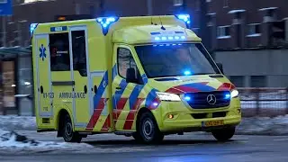 [SNEEUW] C. Miesen Kofferaufbau Ambulances met spoed in Groningen