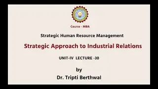 Strategic Human Resource Management | AKTU Digital Education